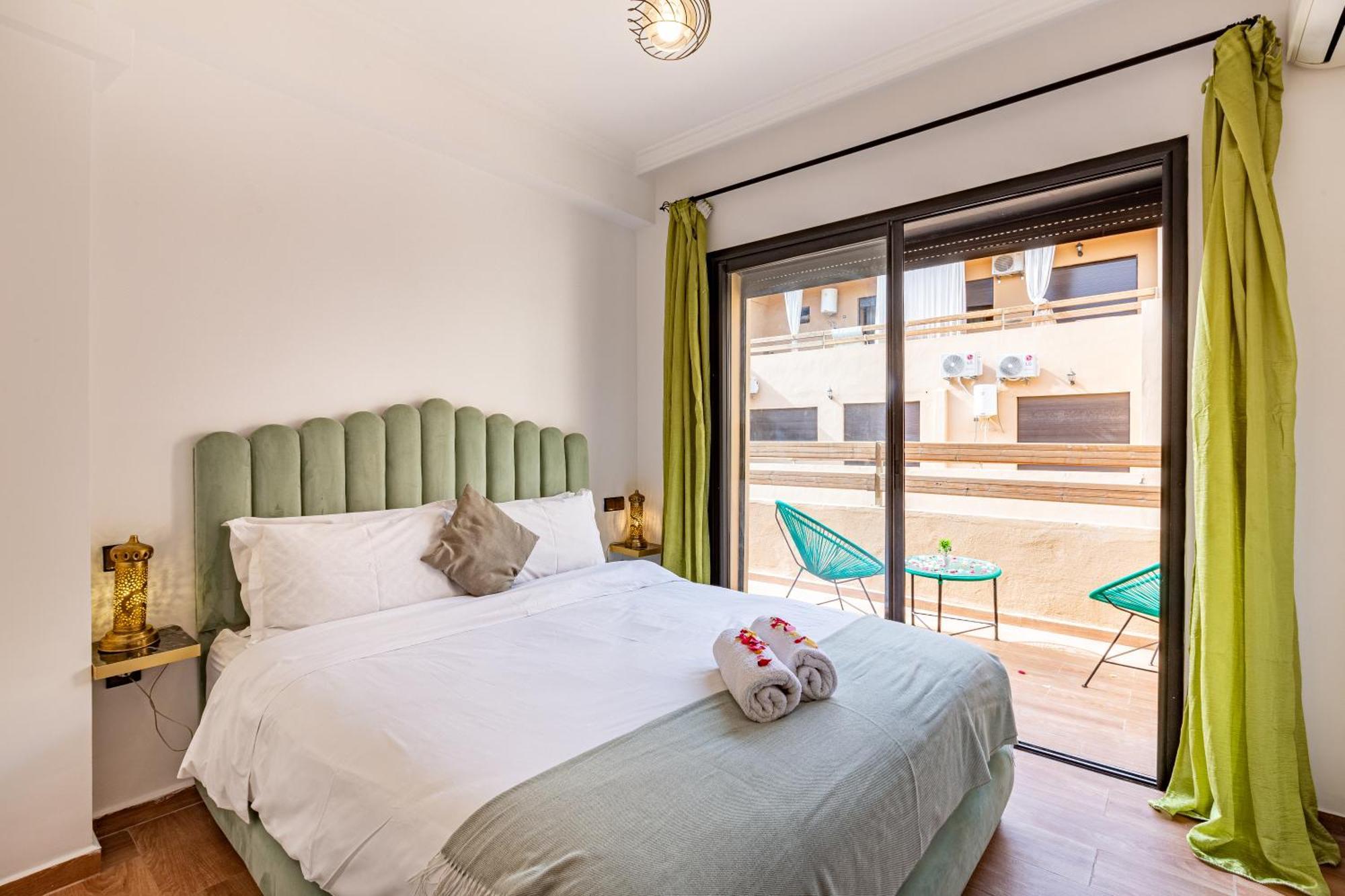 Chic & Cosy Appart Au Centre Ville - 100 % Equipe Marrakesch Exterior foto